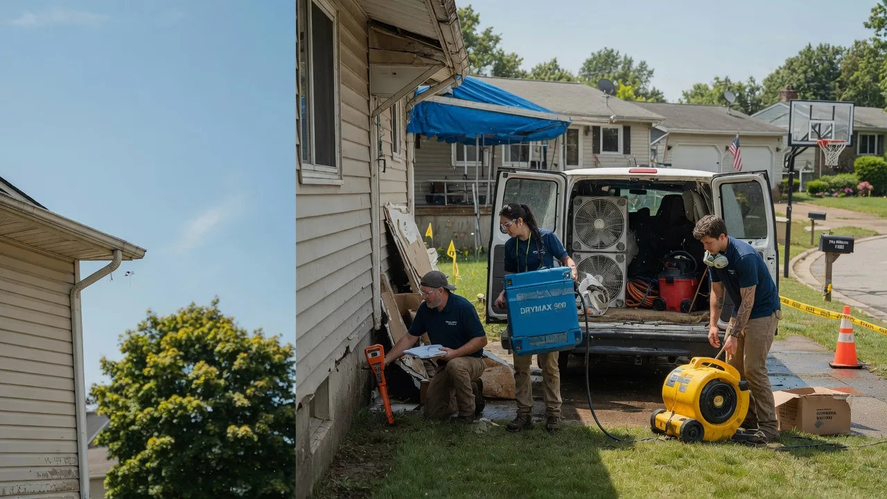 Ceiling Leak Cleanup in Sodus, NY near me