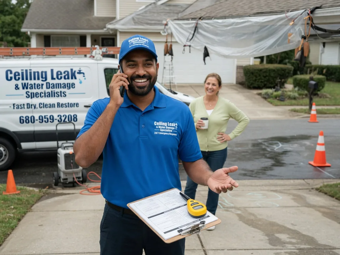 Ceiling Leak Cleanup Sodus, NY FAQs